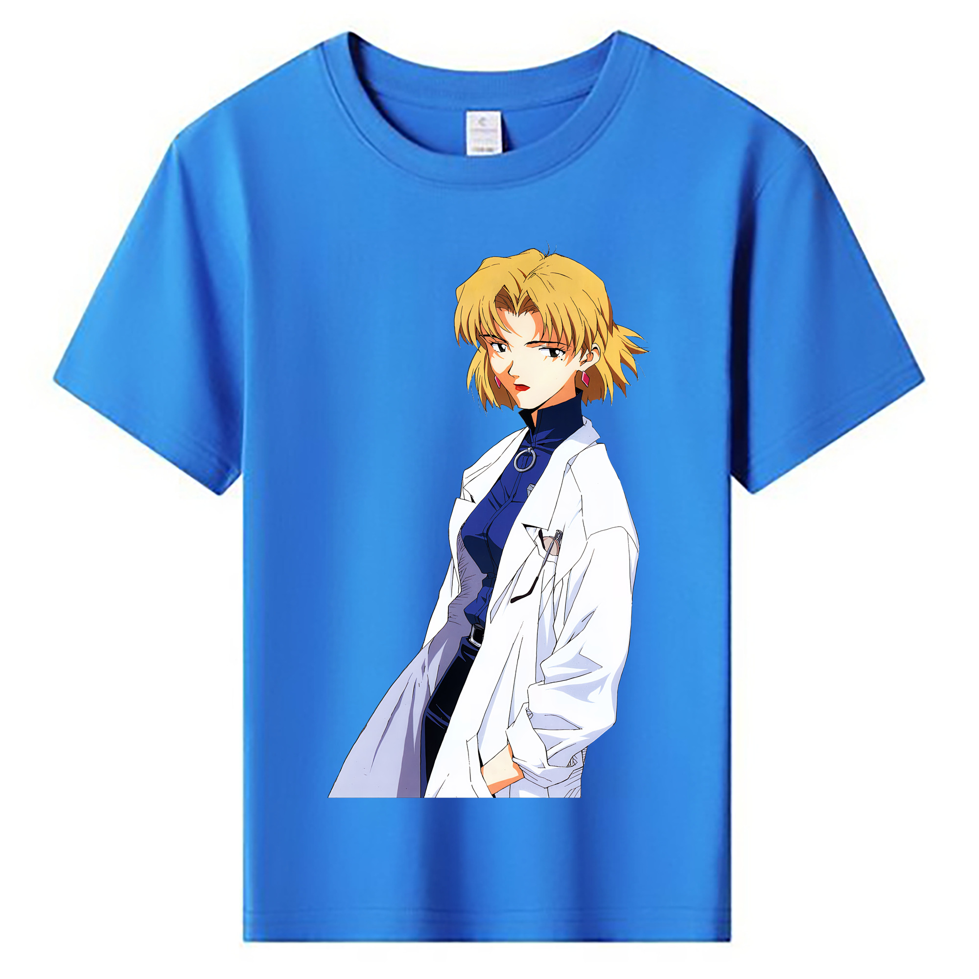 （画像用） EVA 新世紀エヴァンゲリオン 綿100％キッズTシャツ（フロントプリント）